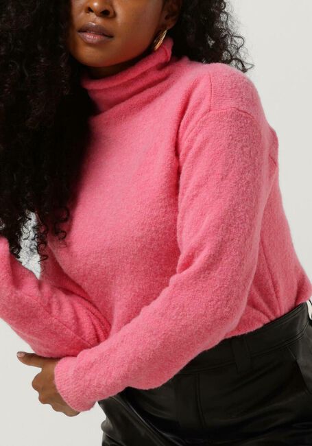 Roze VANILIA Trui PROSECCO TURTLE NECK - large