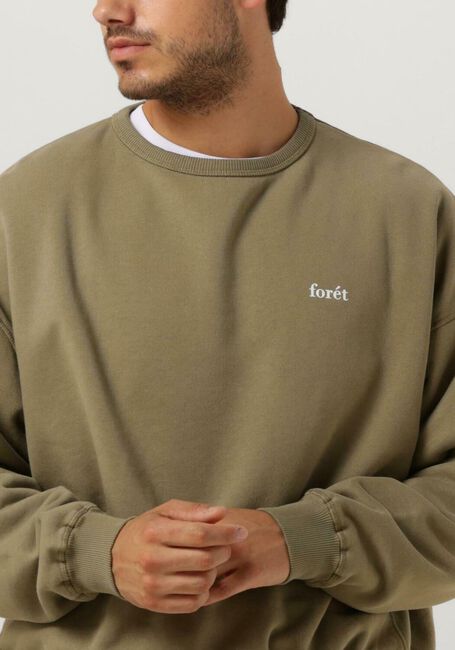 Olijf FORÉT Sweater DAY SWEATSHIRT - large