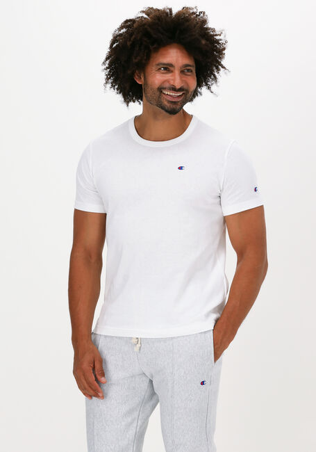 CHAMPION T-shirt SMALL C LOGO T-SHIRT en blanc - large