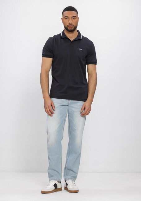 Donkerblauwe BOSS GREEN Polo PL_JOIN PADDY - large