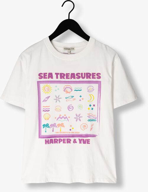 HARPER & YVE T-shirt SEASTREASURES-SS Écru - large