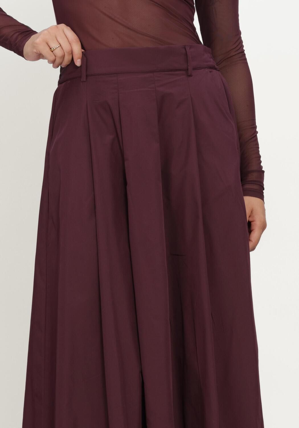 Bordeaux SUMMUM  SKIRT TAFT LIGHT - large