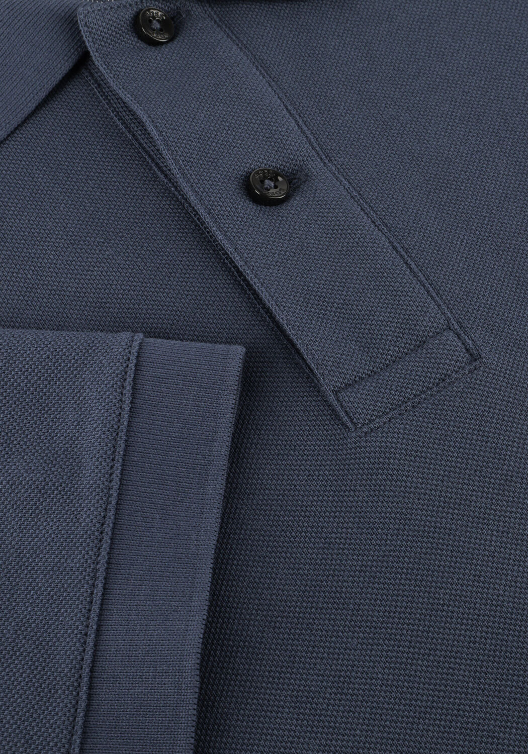 BOSS BLACK Polo PALLAS en bleu - large