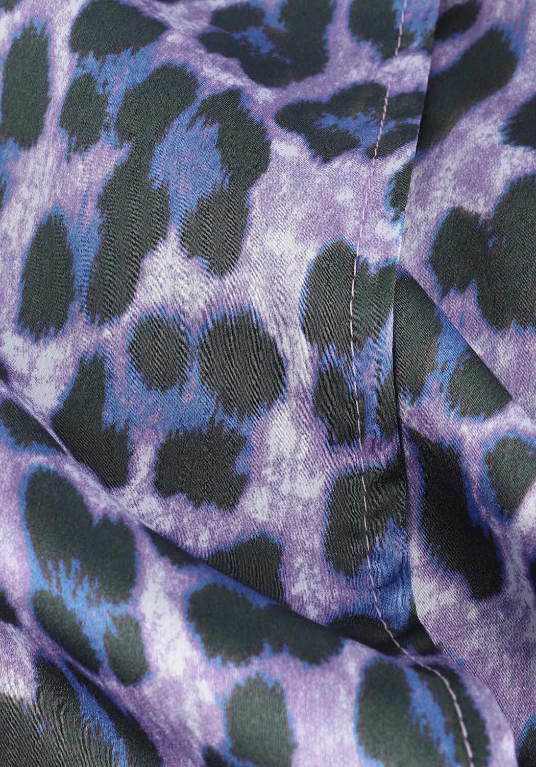 NEO NOIR Robe midi HANNAH LEO FRENZY DRESS en bleu - large