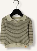 LIL' ATELIER Pull NBMBARKER LS KNIT POLO LIL en vert LIL' ATELIER Pull NBMBARKER LS KNIT POLO LIL en vert - medium