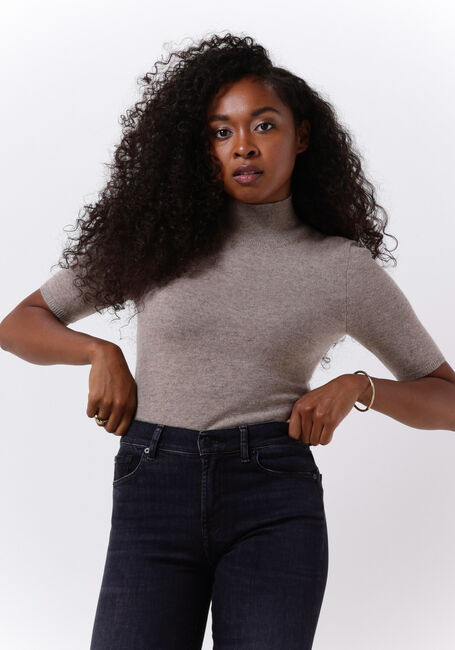 NOT SHY Pull MADELEINE en taupe - large