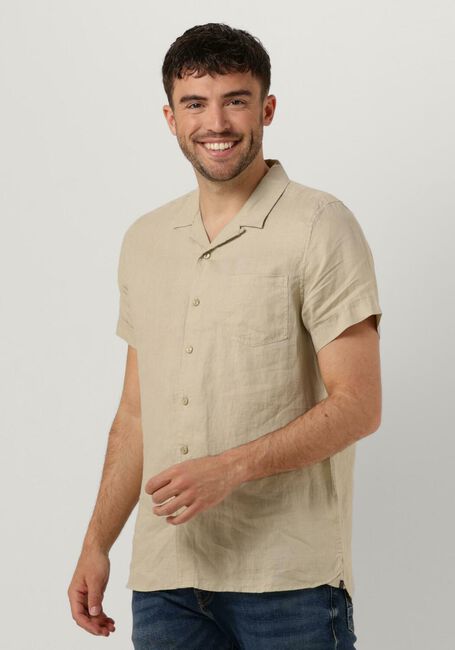 DSTREZZED Chemise décontracté RESORT SHIRT LINEN Sable - large