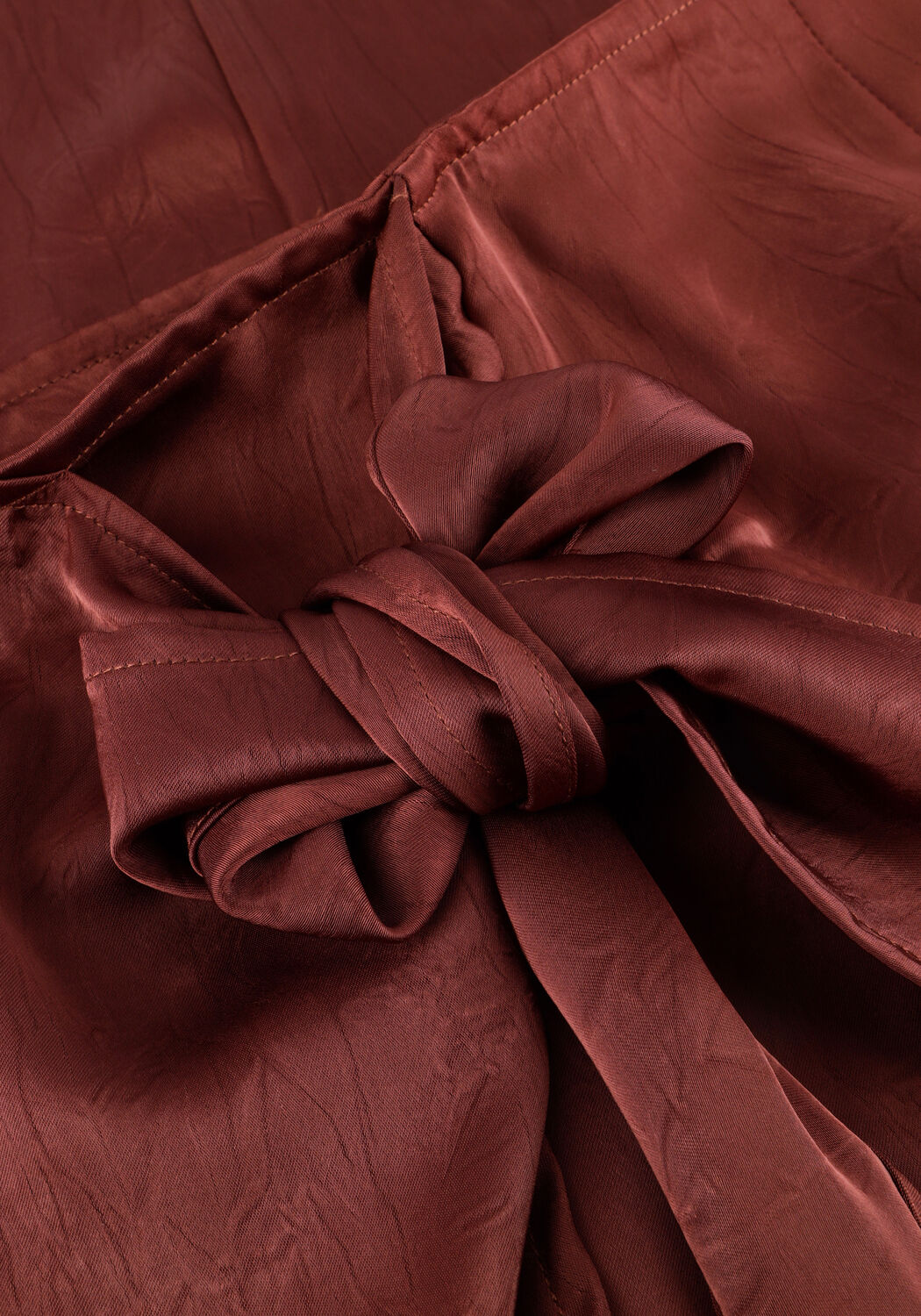 YDENCE Jupe midi SKIRT BARBARA en marron - large