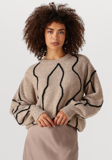 MOVES Pull KAIYA JUMPER 4457 en beige - large
