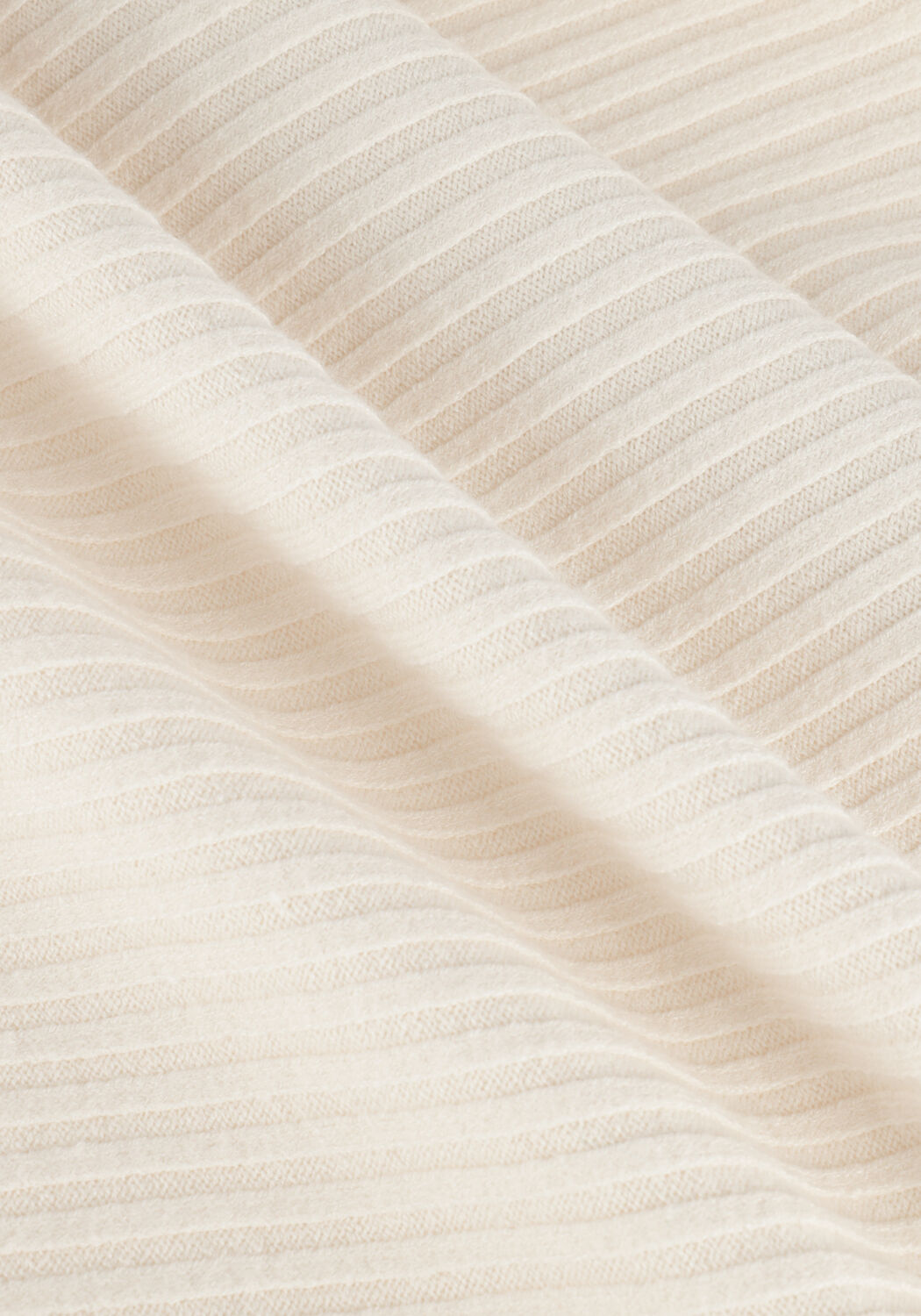 SUMMUM Pull BOAT NECK SWEATER en blanc - large