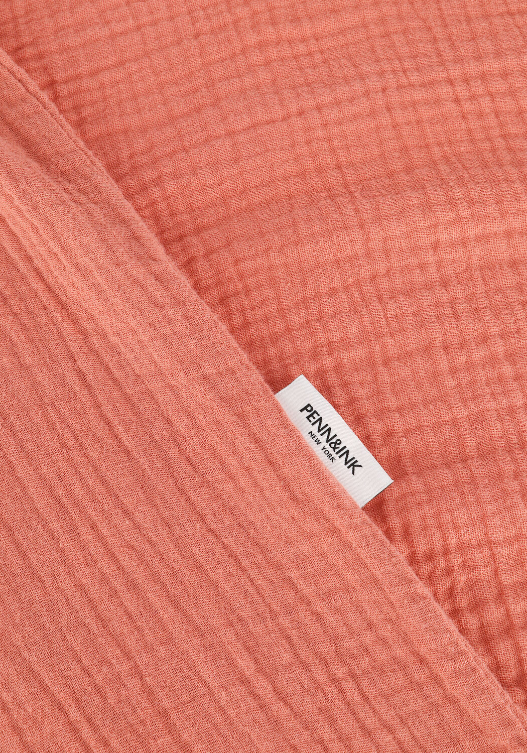 Oranje PENN & INK Maxi jurk S22W455LTD3LTD - large