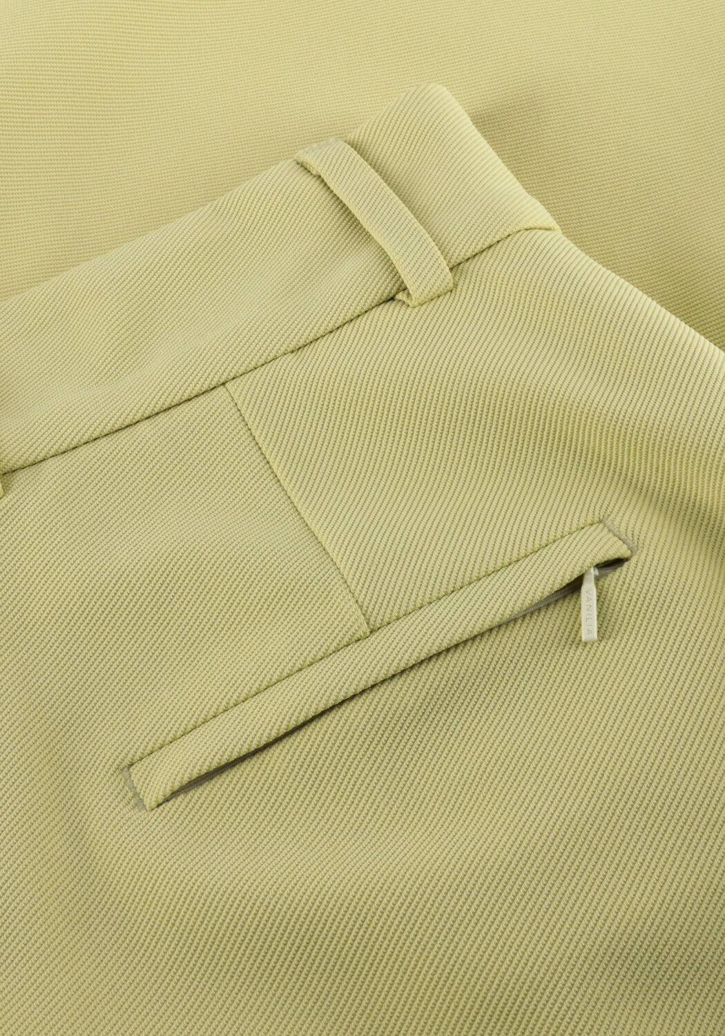 Groene VANILIA Pantalon LIGHT TAILORED TWILL - large