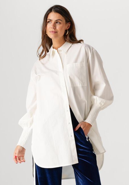 ALIX THE LABEL LADIES WOVEN OVERSIZED BLOUSE Blouses en blanc - large