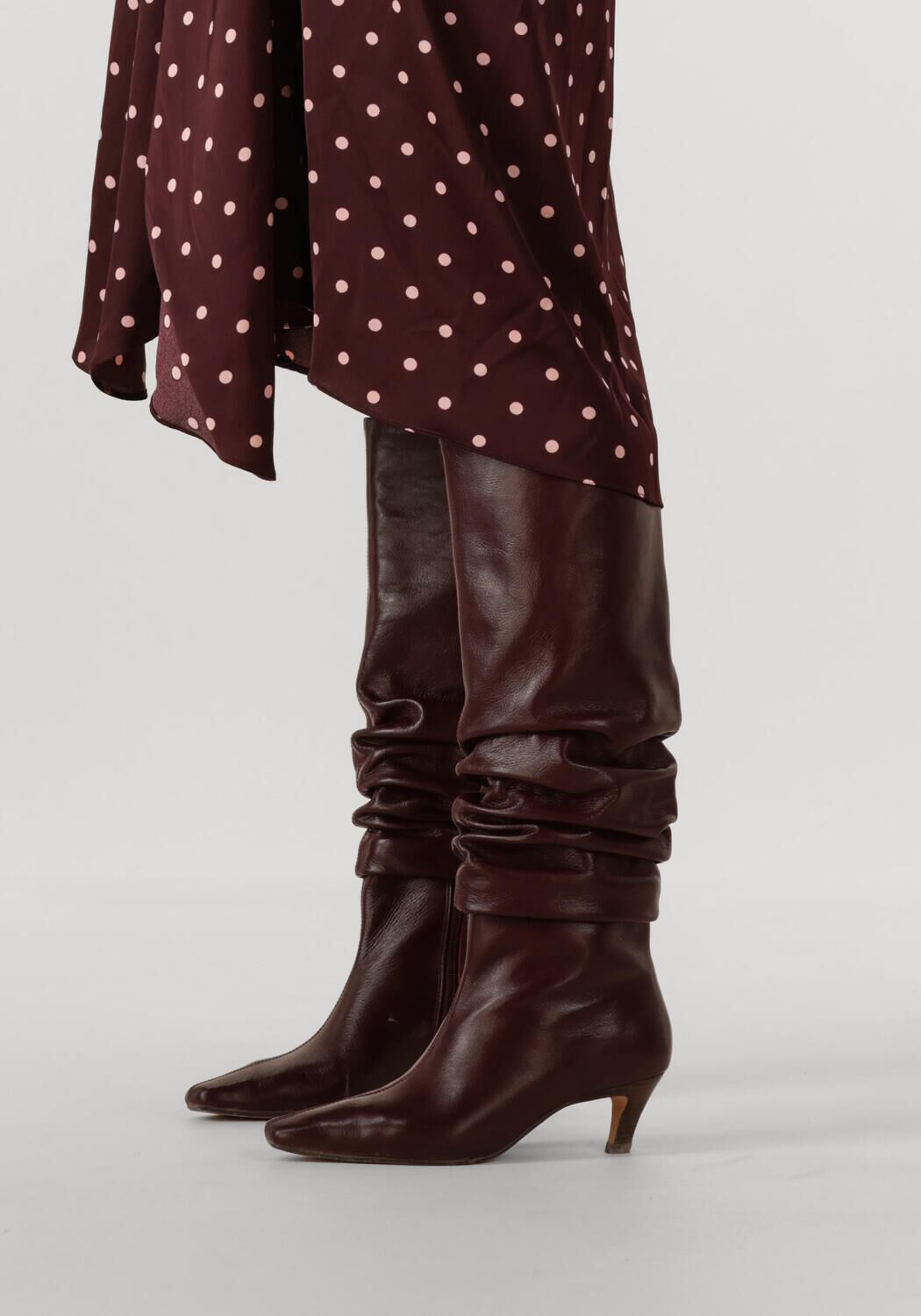 INUOVO Bottes hautes B94009 Bordeaux - large