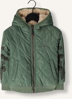 Mint NONO Jack BOMBY REVERSIBLE HOODED JACKET WITH PRINT AT SLEEVE Mint NONO Jack BOMBY REVERSIBLE HOODED JACKET WITH PRINT AT SLEEVE - medium