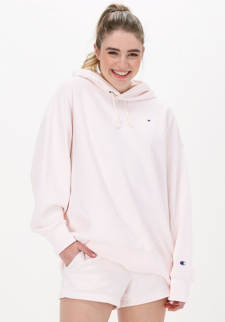 Roze CHAMPION Trui HOODED SWEATSHIRT DMS PLAIN - large