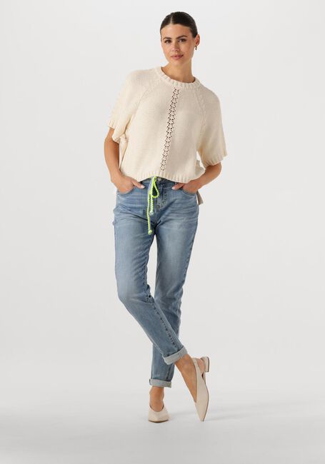 Y.A.S. Pull YASLAMINA SS KNIT TOP Écru - large