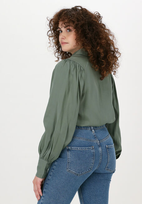 Groene MSCH COPENHAGEN  ALIVIA STEPHIE LS SHIRT - large