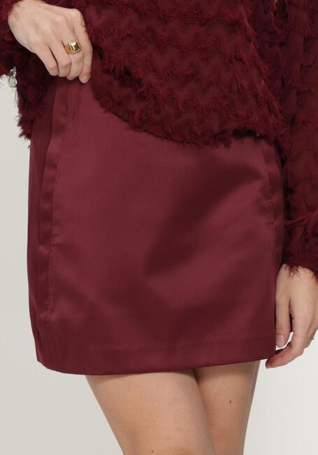 SELECTED WOMEN Mini-jupe SLWATHENA MW SHORT SKIRT Bordeaux - large