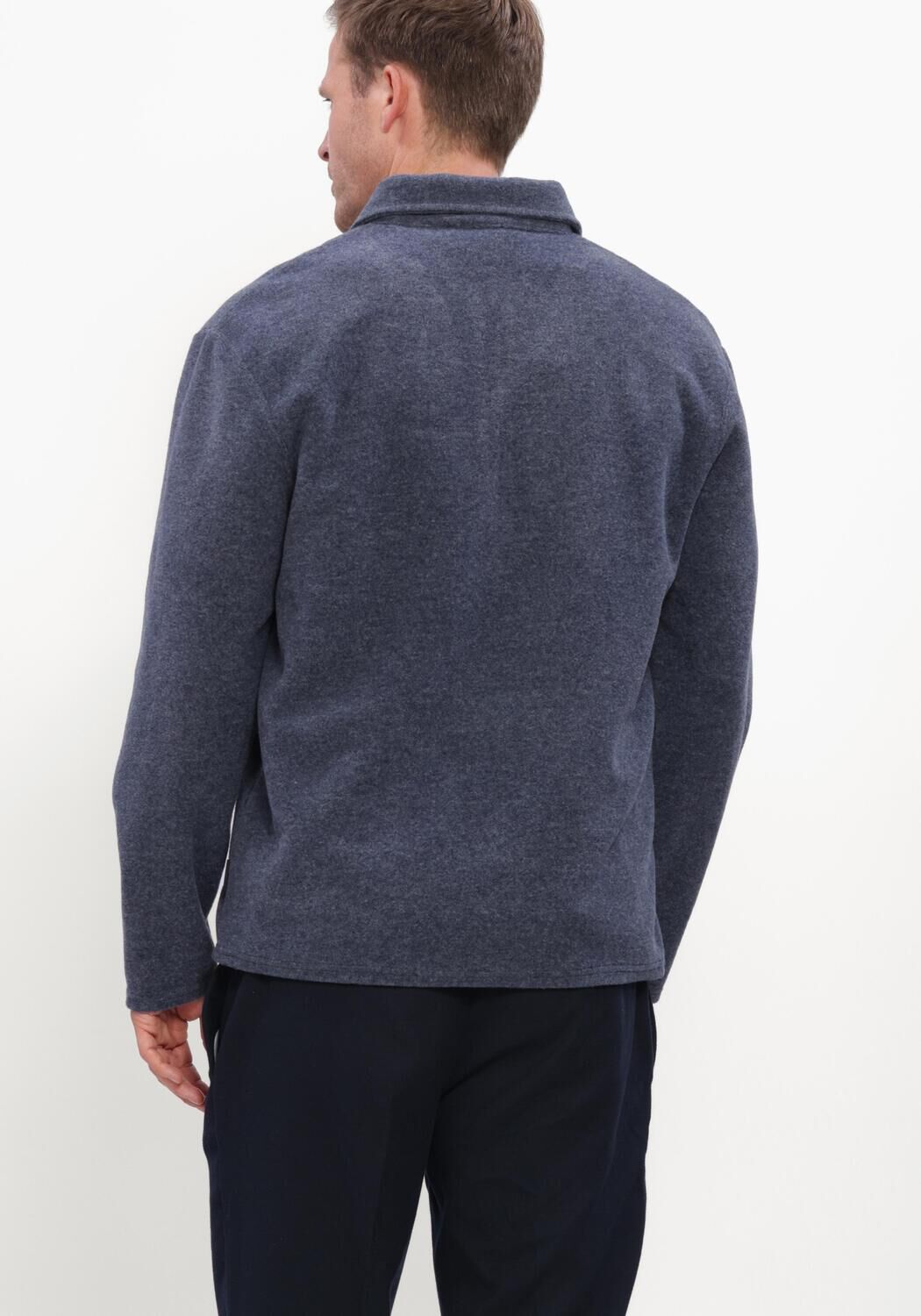 Donkerblauwe THE GOODPEOPLE Trui LEO - large