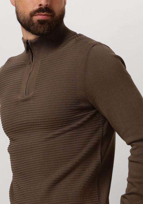 GENTI Pull K1146-3260 en marron - large