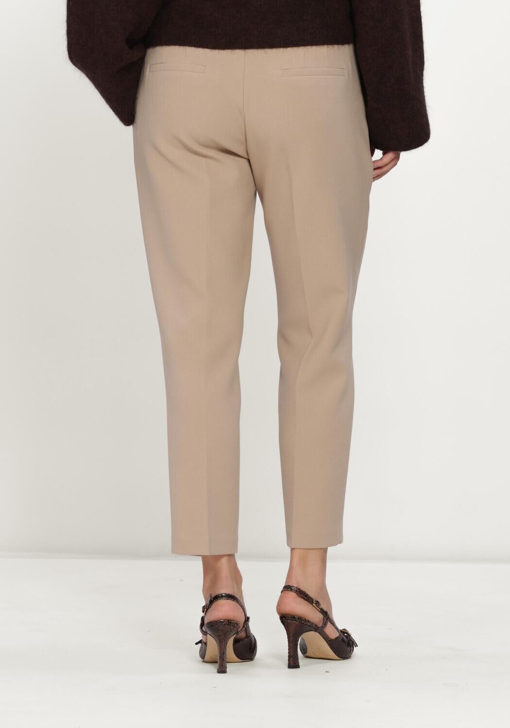 CAMBIO Pantalon KRYSTAL FLAP en camel - large