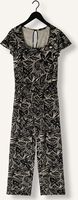 JANSEN AMSTERDAM Combinaison VFB445 JERSEY PRINTED JUMPSUIT SQUARE NECKLINE en noir JANSEN AMSTERDAM Combinaison VFB445 JERSEY PRINTED JUMPSUIT SQUARE NECKLINE en noir - medium