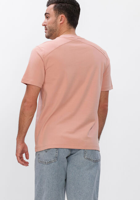 CAST IRON T-shirt REGULAR FIT INTERLOCK en rose - large