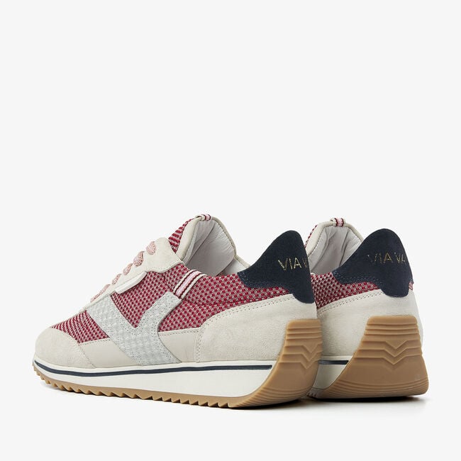 Rode VIA VAI Sneakers MIKKI RUBY - large