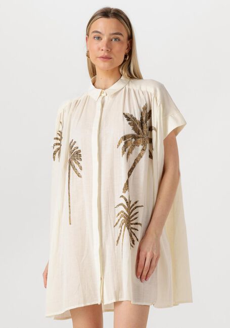 WILD Mini robe CLOVIS Écru - large