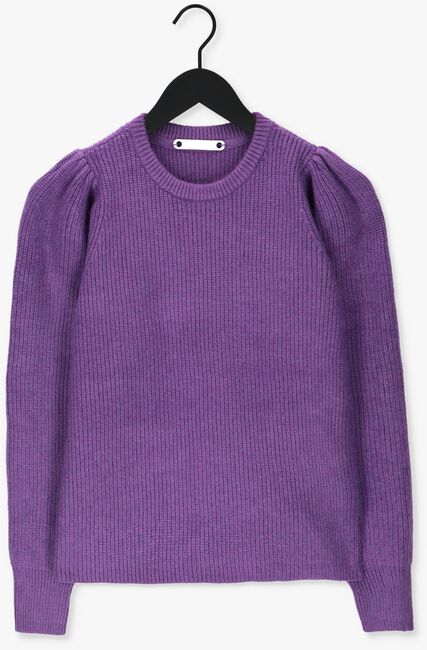 CO'COUTURE Pull ROW PUFF KNITT en violet - large