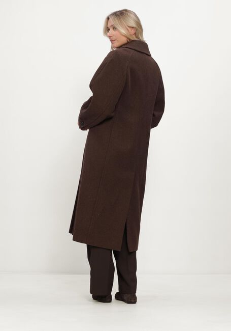 SELECTED WOMEN Manteau SLWVALERIE WOOL BLEND COAT en marron - large