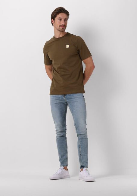 SCOTCH & SODA T-shirt ESSENTIAL LOGO BADGE T-SHIRT en vert - large