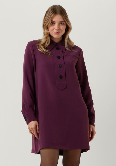 OTTOD'AME Mini robe ABITO DA4649 en violet - large