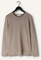 Zand PURE PATH Trui FLAT KNITTED SHIRT WITH SMALL LOGO ON CHEST Zand PURE PATH Trui FLAT KNITTED SHIRT WITH SMALL LOGO ON CHEST - medium