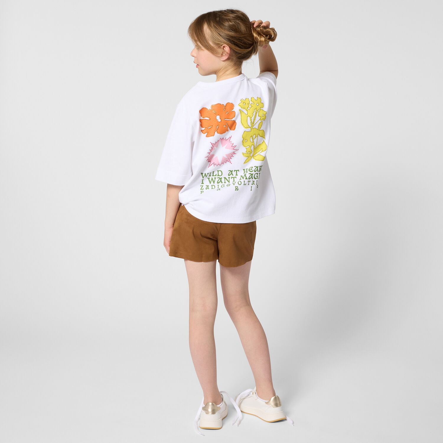 Witte ZADIG & VOLTAIRE T-shirt X60534 - large