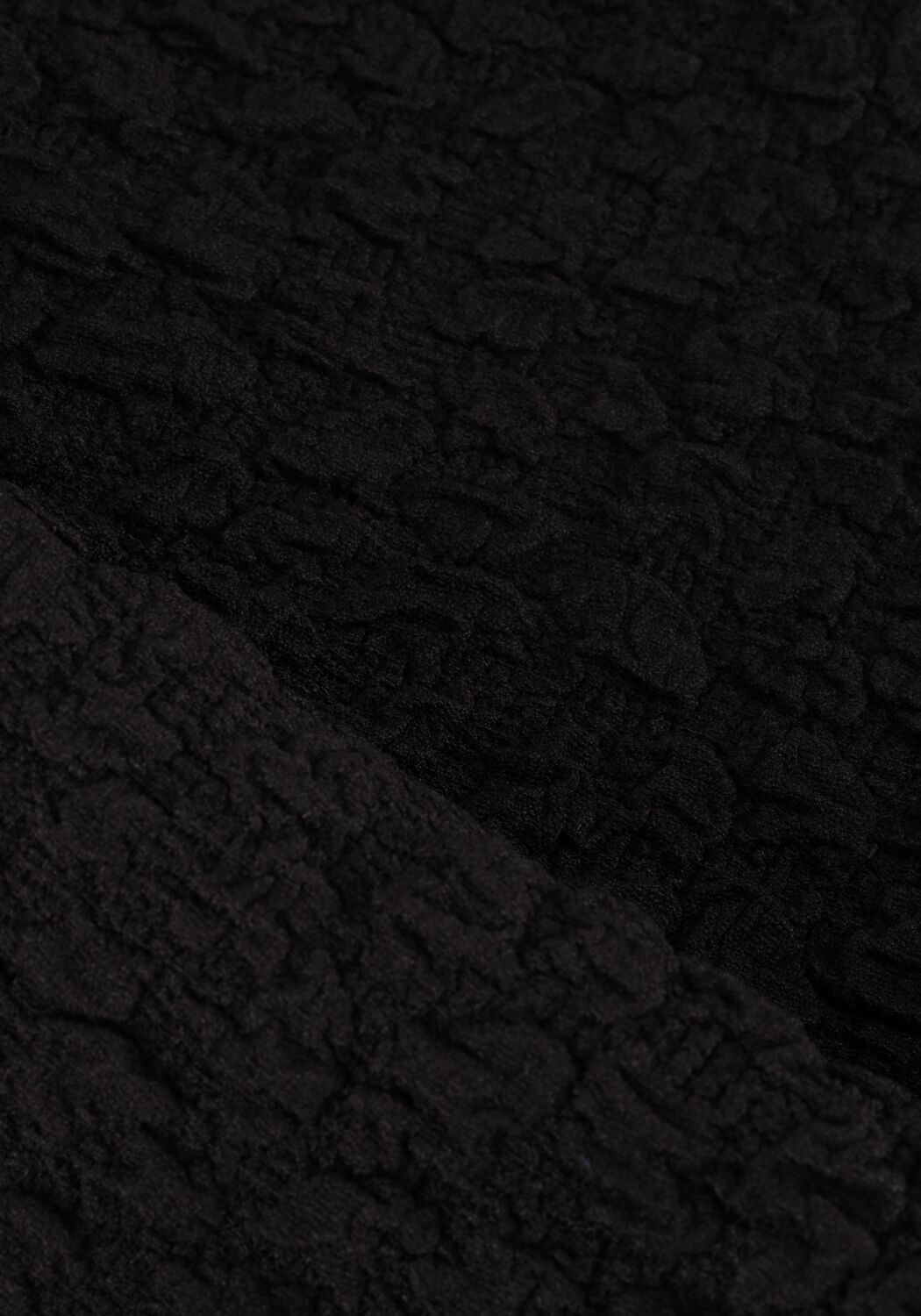 Zwarte SELECTED WOMEN Tops & T-shirts SLFSIMI LS O-NECK TOP - large