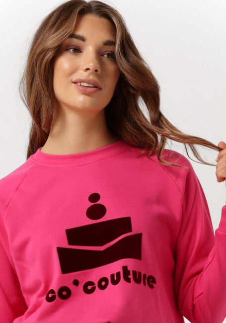 CO'COUTURE Pull NEW COCO FLOC SWEAT en rose - large