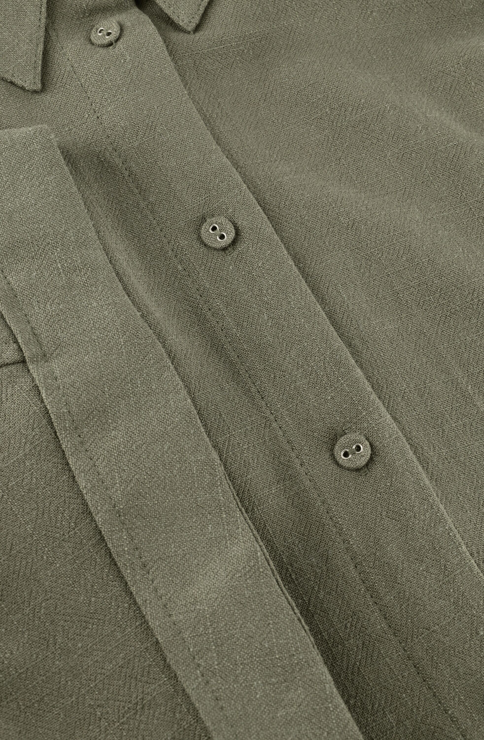 SELECTED WOMEN SLFVIVA SS CROPPED SUN SHIRT Blouses en vert - large