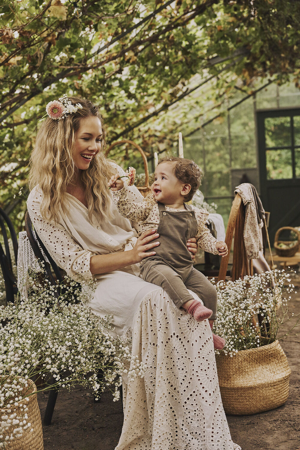 Taupe Z8 Broeken/jumpsuits SALVADOR - large