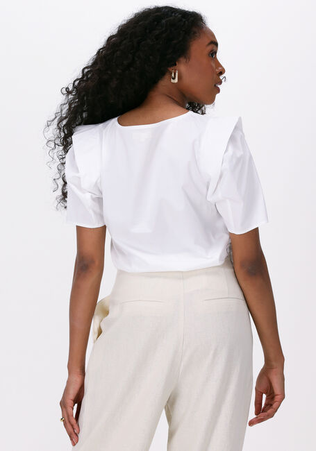ESMÉ STUDIOS GINNY SS BLOUSE Blouses en blanc - large