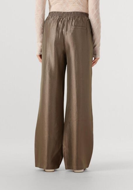 AIMEE THE LABEL Pantalon large SOLEIL en bronze - large