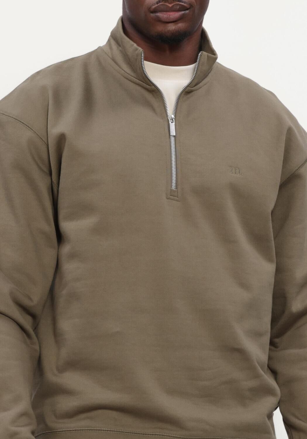 Khaki MACED Sweater M-ALVIN - large