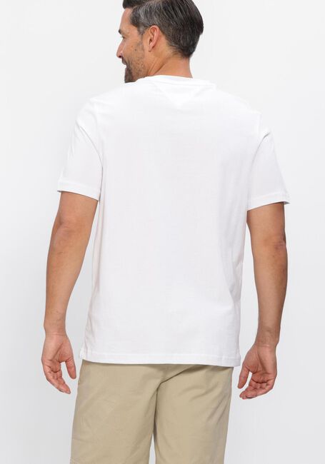 TOMMY HILFIGER T-shirt BRAND LOVE LOCKUP TEE en blanc - large
