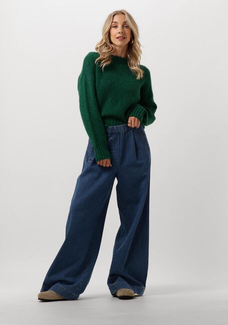 BY-BAR Pull SONNY BULKY PULLOVER Vert foncé - large
