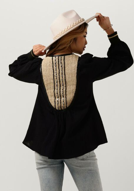 Blauwe MES DEMOISELLES  BLOUSE NIDIA - large