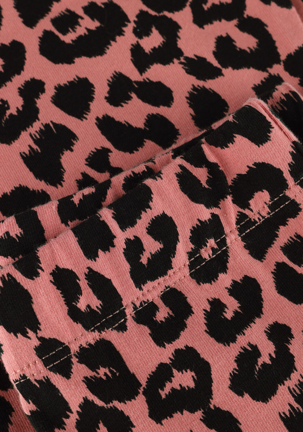 Roze DAILY BRAT Flared broek LEOPARD FLARED - large