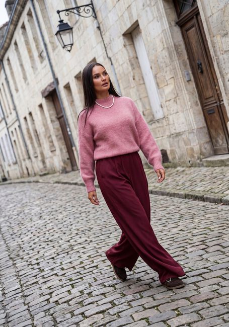Roze BY-BAR Trui SONNY PULLOVER - large