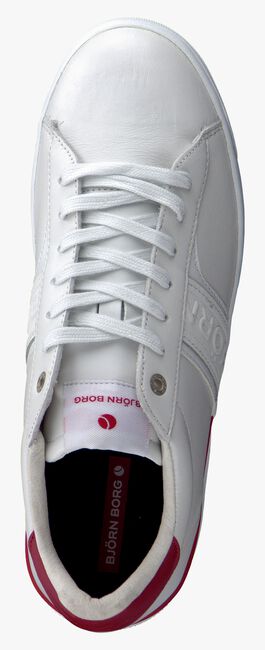 white BJORN BORG shoe T100 LOW LEA  - large