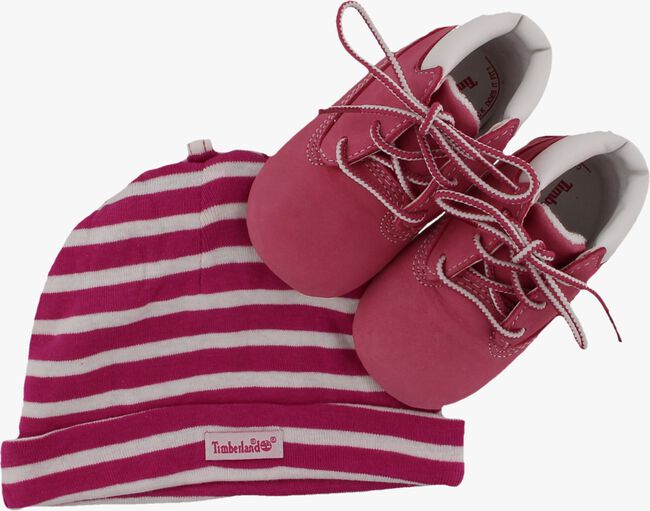 TIMBERLAND Chaussures bébé CRIB BOOTIE W/HAT en rose - large